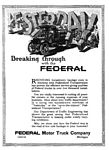 1916 Federal Trucks Classic Ads