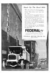 1917 Federal Trucks Classic Ads