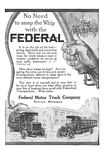 1917 Federal Trucks Classic Ads