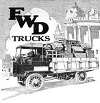 1918 FWD Four Wheel Drive Trucks Classic Ads