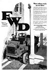 1919 FWD Four Wheel Drive Trucks Classic Ads