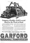 1923 Garford Motor Trucks Classic Ads