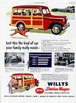 1949 Willys Overland Willys-Knight Jeep Truck Company Classic Ads