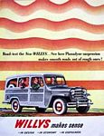 1950 Willys Overland Willys-Knight Jeep Truck Company Classic Ads