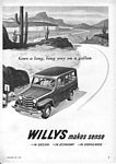 1951 Willys Overland Willys-Knight Jeep Truck Company Classic Ads