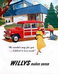 1951 Willys Overland Willys-Knight Jeep Truck Company Classic Ads