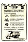 1919 Kelly Springfield Truck Company Classic Ads