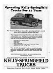 1927 Kelly Springfield Truck Company Classic Ads