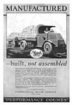 1919 Mack trucks ads