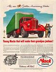 1950 Mack trucks ads