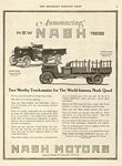 Nash Motors Trucks Classic Ads