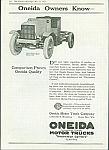 Oneida Motor Truck Company Classic Ad