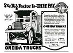 Oneida Motor Truck Company Classic Ad