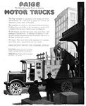 1919 Paige Motor Truck Company Classic Ad