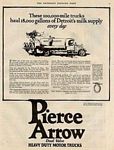 Pierce-Arrow Motor Car Company Trucks Classic Ads