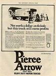 Pierce-Arrow Motor Car Company Trucks Classic Ads