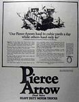 Pierce-Arrow Motor Car Company Trucks Classic Ads