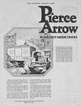 Pierce-Arrow Motor Car Company Trucks Classic Ads