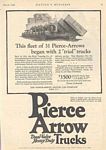 Pierce-Arrow Motor Car Company Trucks Classic Ads