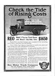 1914 REO Motor Car Company Truck Classic Ads