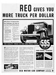 1934 REO Motor Car Company Truck Classic Ads