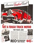 1936 REO Motor Car Company Truck Classic Ads