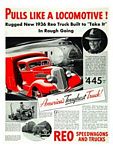 1936 REO Motor Car Company Truck Classic Ads