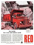 1945 REO Motor Car Company Truck Classic Ads