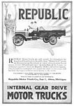 1916 Republic Motor Truck Company - Trucks Classic Ads