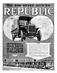 1917 Republic Motor Truck Company - Trucks Classic Ads