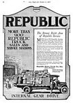 1917 Republic Motor Truck Company - Trucks Classic Ads