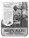 1918 Republic Motor Truck Company - Trucks Classic Ads