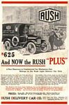 1916 Rush Delivery Car Company Rush Trucks Classic Ads