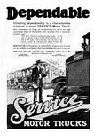 1919 Service Motor Trucks Classic Ads