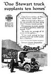 1918 Stewart Motor Trucks Classic Ads