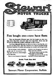 1920 Stewart Motor Trucks Classic Ads