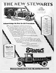 1929 Stewart Motor Trucks Classic Ads