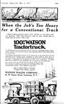 1917 Watson Wagon Company - Watson Trucks Classic Ads