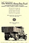 1918 The White Company - White Trucks Classic Ads