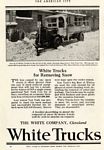 1922 The White Company - White Trucks Classic Ads