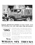 1931 Willys Overland Willys-Knight Jeep Truck Company Classic Ads