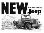 1955 Willys Overland Willys-Knight Jeep Truck Company Classic Ads